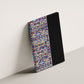 African Ndebele Art Patterns Canvas Wall Art Black Half Style