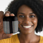 African Ndebele Traditional Attire AirPods Case Black Ndebele Stripe