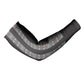 African Ndebele Traditional Attire Arm Sleeves Black Ndebele Stripe