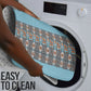 African Ndebele Traditional Attire Bathroom Set Blue Ndebele Stripe