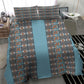 African Ndebele Traditional Attire Bedding Set Blue Ndebele Stripe