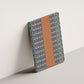 African Ndebele Traditional Attire Canvas Wall Art Brown Ndebele Stripe