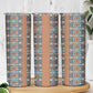 African Ndebele Traditional Attire Skinny Tumbler Brown Ndebele Stripe