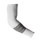 African Ndebele Traditional Attire Arm Sleeves White Ndebele Stripe
