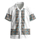African Ndebele Traditional Attire Kid Hawaiian Shirt White Ndebele Stripe