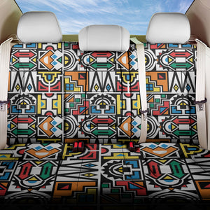 African Geometric Ndebele Patterns Back Car Seat Cover