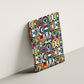 African Geometric Ndebele Patterns Canvas Wall Art