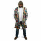 African Geometric Ndebele Patterns Cloak