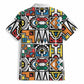 African Geometric Ndebele Patterns Hawaiian Shirt