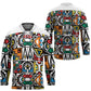 African Geometric Ndebele Patterns Hockey Jersey