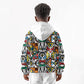 African Geometric Ndebele Patterns Kid Hoodie