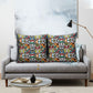 African Geometric Ndebele Patterns Pillow Cover
