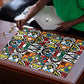 African Geometric Ndebele Patterns Puzzle