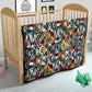 African Geometric Ndebele Patterns Quilt