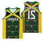 Afro-Jamaicans Football Custom Basketball Jersey Black Ethnic Motifs - African Pride