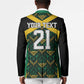 Afro-Jamaicans Football Custom Blazer Black Ethnic Motifs