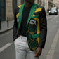 Afro-Jamaicans Football Custom Blazer Black Ethnic Motifs
