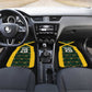 Afro-Jamaicans Football Custom Car Mats Black Ethnic Motifs