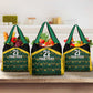 Afro-Jamaicans Football Custom Grocery Bag Black Ethnic Motifs