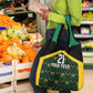 Afro-Jamaicans Football Custom Grocery Bag Black Ethnic Motifs