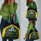 Afro-Jamaicans Football Custom Grocery Bag Black Ethnic Motifs