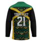 Afro-Jamaicans Football Custom Hockey Jersey Black Ethnic Motifs