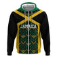 Afro-Jamaicans Football Custom Hoodie Black Ethnic Motifs