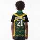 Afro-Jamaicans Football Custom Kid Polo Shirt Black Ethnic Motifs