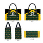 Afro-Jamaicans Football Custom Leather Bag Black Ethnic Motifs