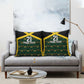 Afro-Jamaicans Football Custom Pillow Cover Black Ethnic Motifs