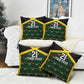 Afro-Jamaicans Football Custom Pillow Cover Black Ethnic Motifs