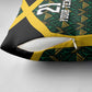 Afro-Jamaicans Football Custom Pillow Cover Black Ethnic Motifs