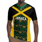 Afro-Jamaicans Football Custom Rugby Jersey Black Ethnic Motifs