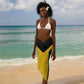 Afro-Jamaicans Football Custom Sarong Black Ethnic Motifs