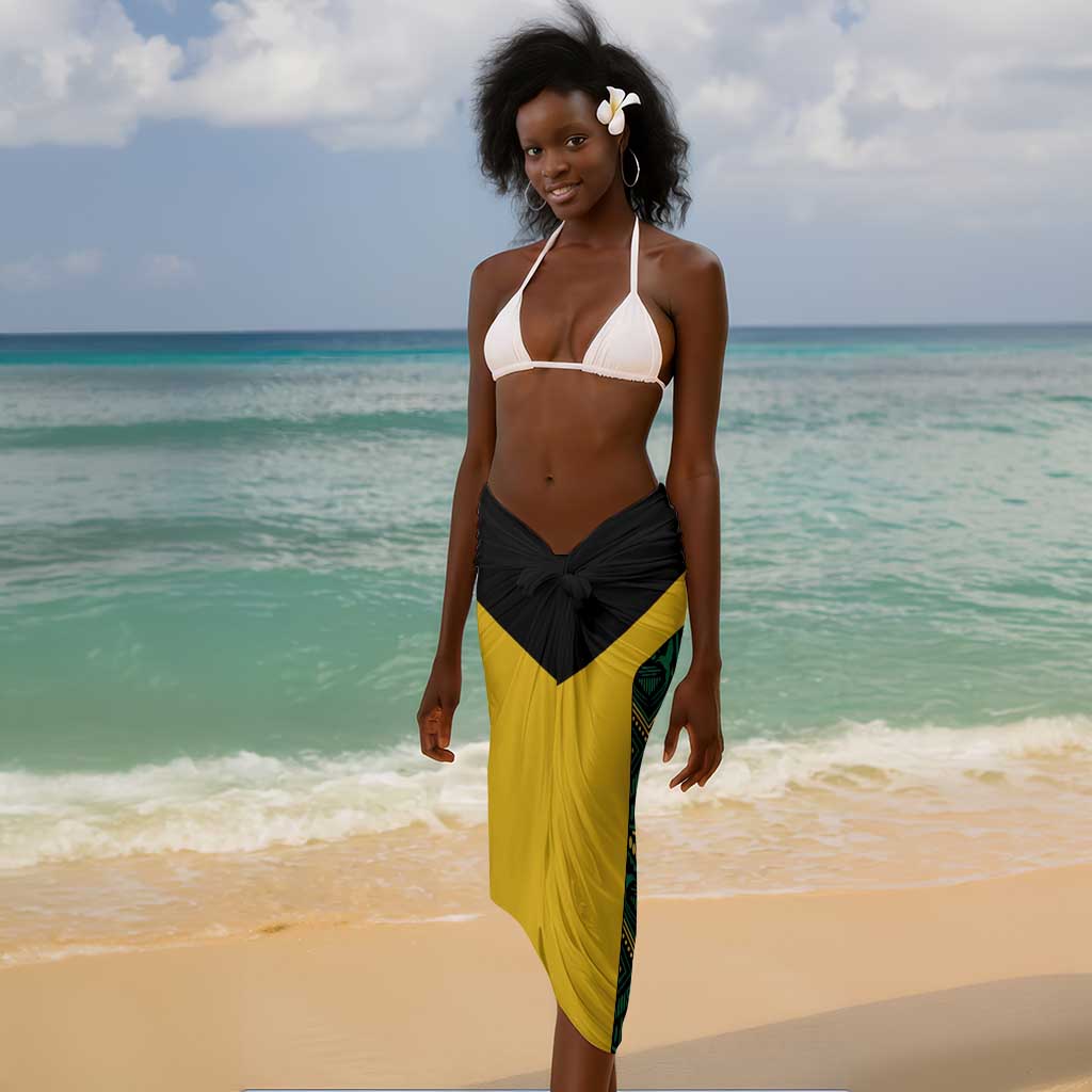 Afro-Jamaicans Football Custom Sarong Black Ethnic Motifs