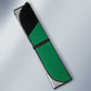 Afro-Jamaicans Football Custom Auto Sun Shade Gold Ethnic Motifs
