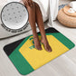 Afro-Jamaicans Football Custom Bathroom Set Gold Ethnic Motifs