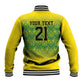 Afro-Jamaicans Custom Baseball Jacket Reggae Boyz With Traditional Pattern