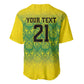 Afro-Jamaicans Custom Baseball Jersey Reggae Boyz With Traditional Pattern