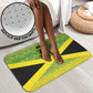 Afro-Jamaicans Custom Bathroom Set Reggae Boyz With Traditional Pattern