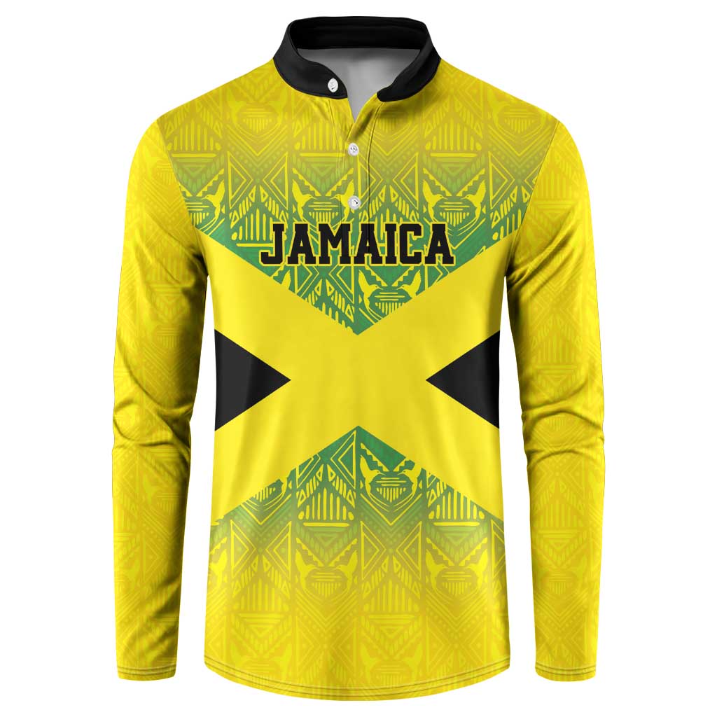 Afro-Jamaicans Custom Button Sweatshirt Reggae Boyz With Traditional ...