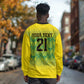 Afro-Jamaicans Custom Long Sleeve Shirt Reggae Boyz With Traditional Pattern
