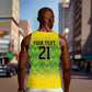 Afro-Jamaicans Custom Men Tank Top Reggae Boyz With Traditional Pattern