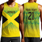 Afro-Jamaicans Custom Men Tank Top Reggae Boyz With Traditional Pattern