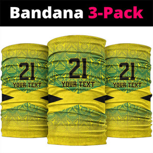 Afro-Jamaicans Custom Neck Gaiter Reggae Boyz Traditional Pattern LT9