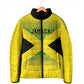 Afro-Jamaicans Custom Padded Jacket Reggae Boyz With Traditional Pattern