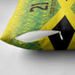 Afro-Jamaicans Custom Pillow Cover Reggae Boyz With Traditional Pattern