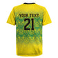 Afro-Jamaicans Custom Rugby Jersey Reggae Boyz With Traditional Pattern