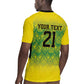 Afro-Jamaicans Custom Rugby Jersey Reggae Boyz With Traditional Pattern