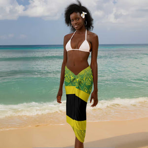 Afro-Jamaicans Custom Sarong Reggae Boyz With Traditional Pattern